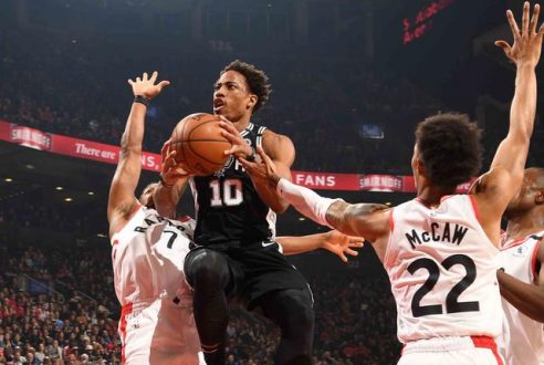 San Antonio Spurs 105-104 Toronto Raptors