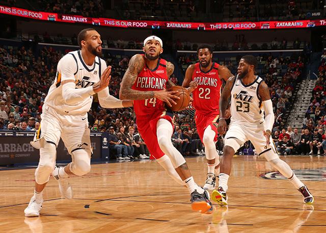 New Orleans Pelicans 138-132 Utah Jazz